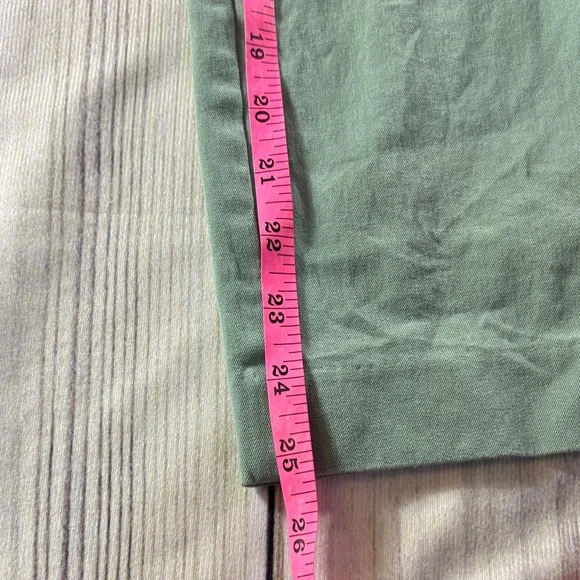 a new day Sage Green Side Zip Chinos Pants Spring Size 10 - Picture 8 of 11